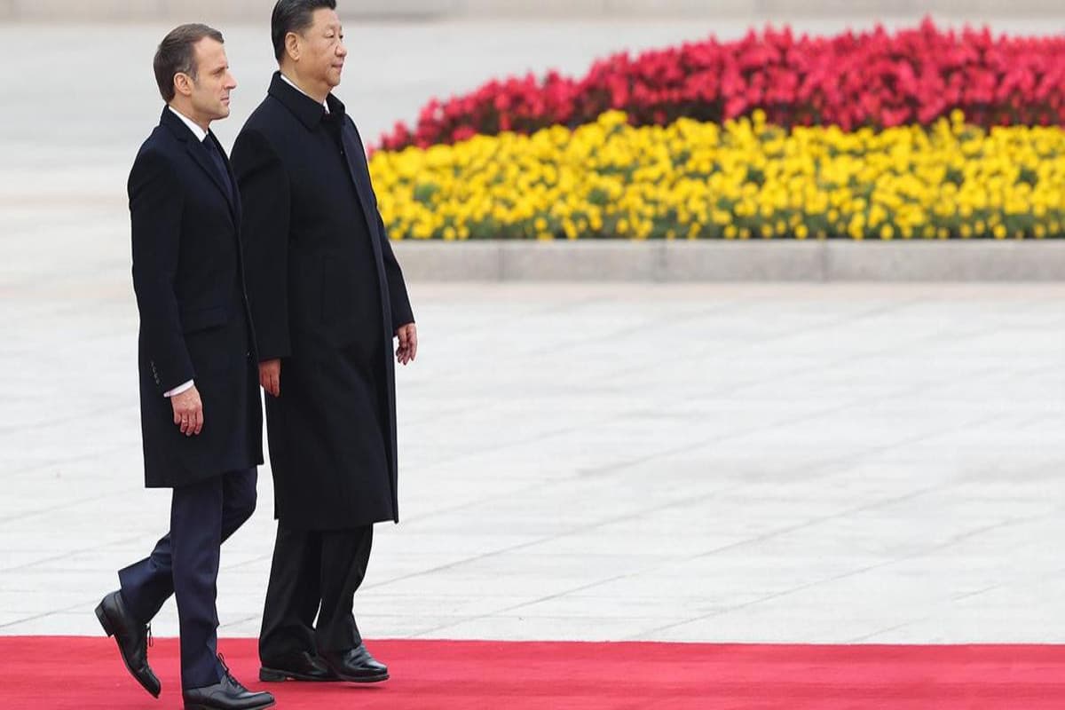 Xi Jinping və Macron G20 çərçivəsində görüşdülər