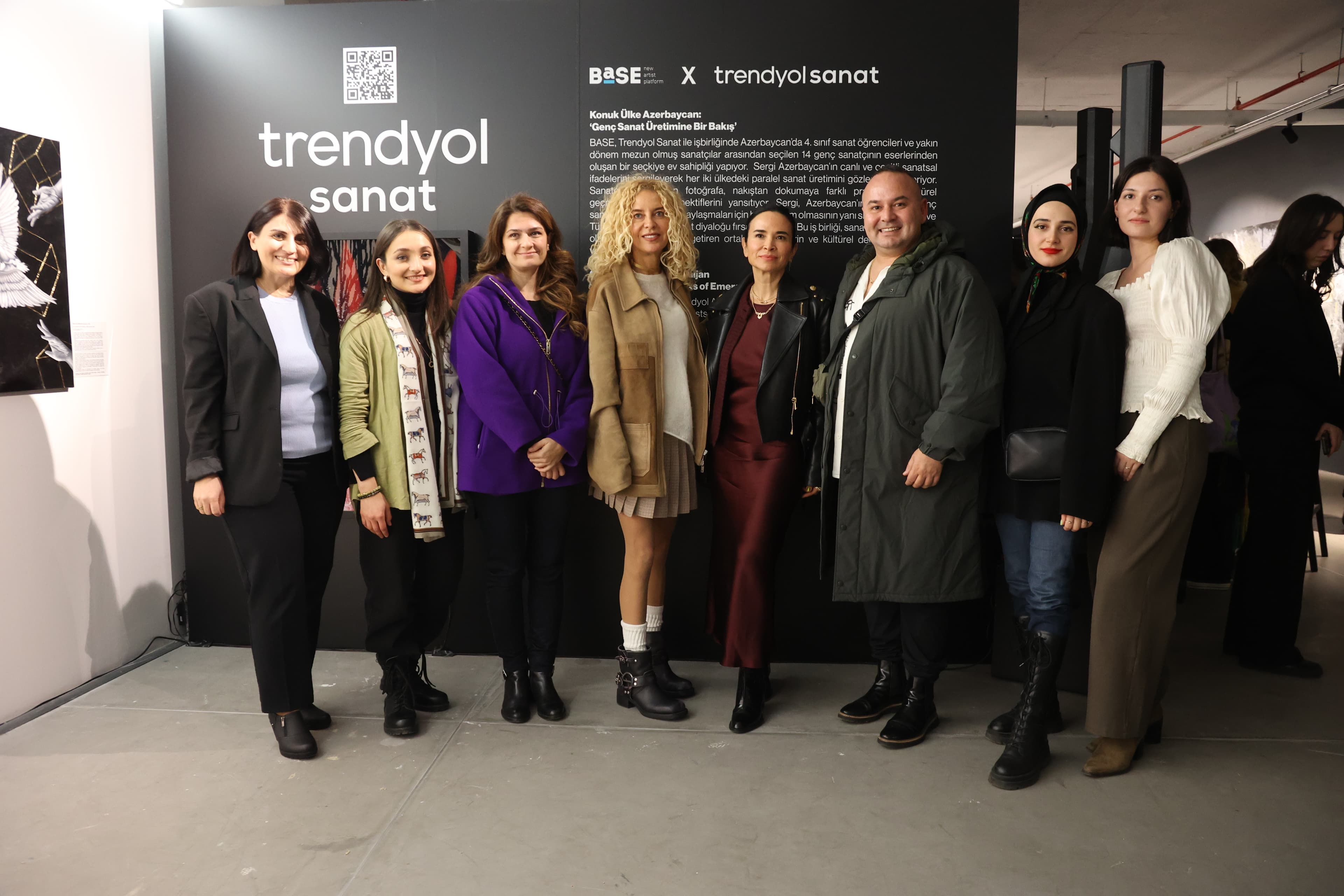 “Trendyol”un dəstəyi ilə Azərbaycan rəssamlarının əsərləri Türkiyədə sərgiləndi -”BASE 2024”də Azərbaycan guşəsi