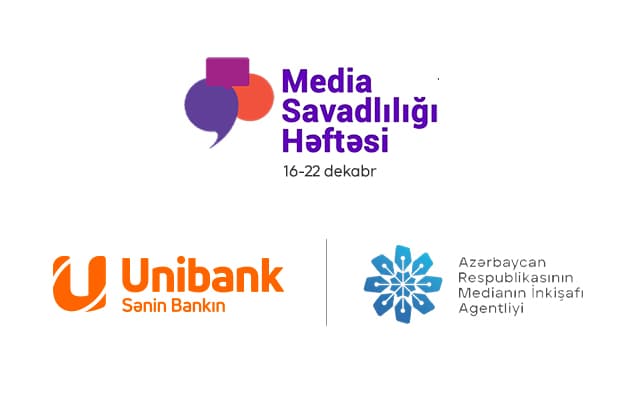 Unibank“Media savadlılığı” həftəsinə dəstək verir