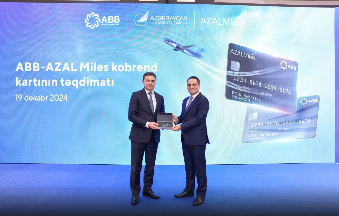 ABB və AZAL
səyahət imkanları yaradan kobrend kartını təqdim etdi!