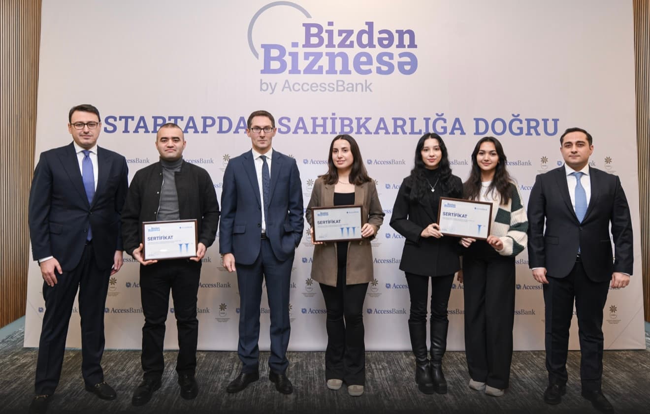 AccessBank-ın “Bizdən Biznesə” startap müsabiqəsinin qalibləri elan olundu