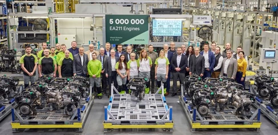 “Skoda” mühərrik istehsalında 15 milyona çatdı