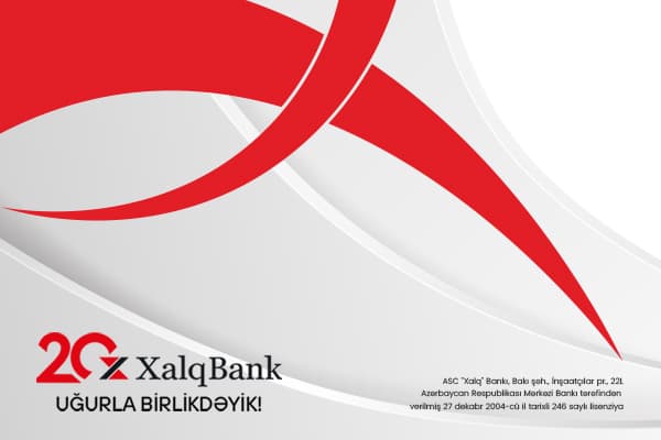 Xalq Bank 20 il