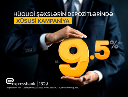 Yüksək gəlirli depozit – Hüquqi şəxslər üçün