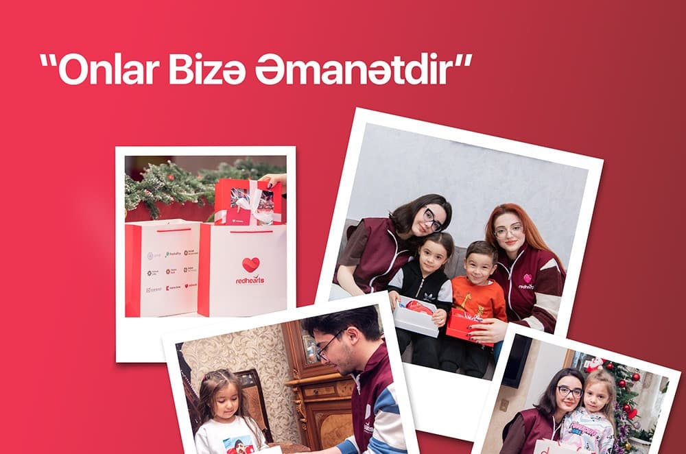 “Onlar Bizə Əmanətdir” layihəsi çərçivəsində şəhid övladlarına hədiyyələr təqdim edilib