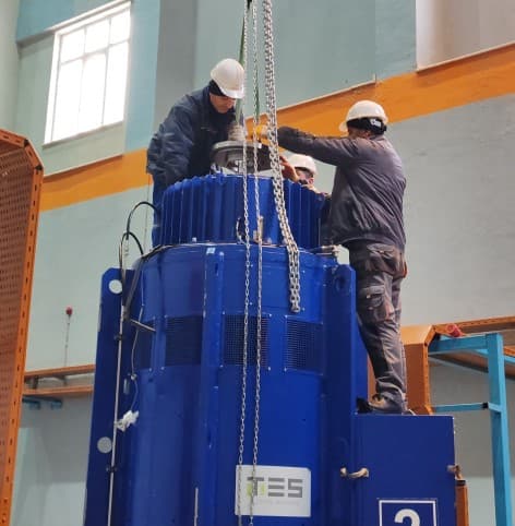 “Arpaçay-2” hidrogeneratorunda təmir gedir