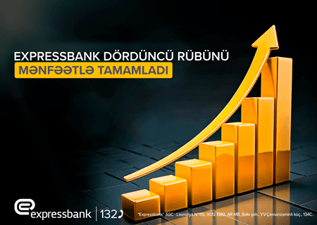 Expressbank: Fiziki şəxslərin depozit portfeli 33% artıb