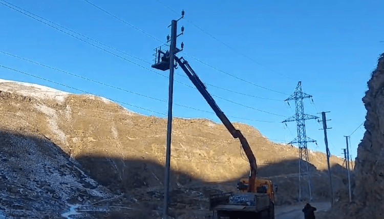 "Azərişıq" ASC Qarabağ və Şərqi Zəngəzurda elektrik şəbəkələrinin bərpasına davam edir