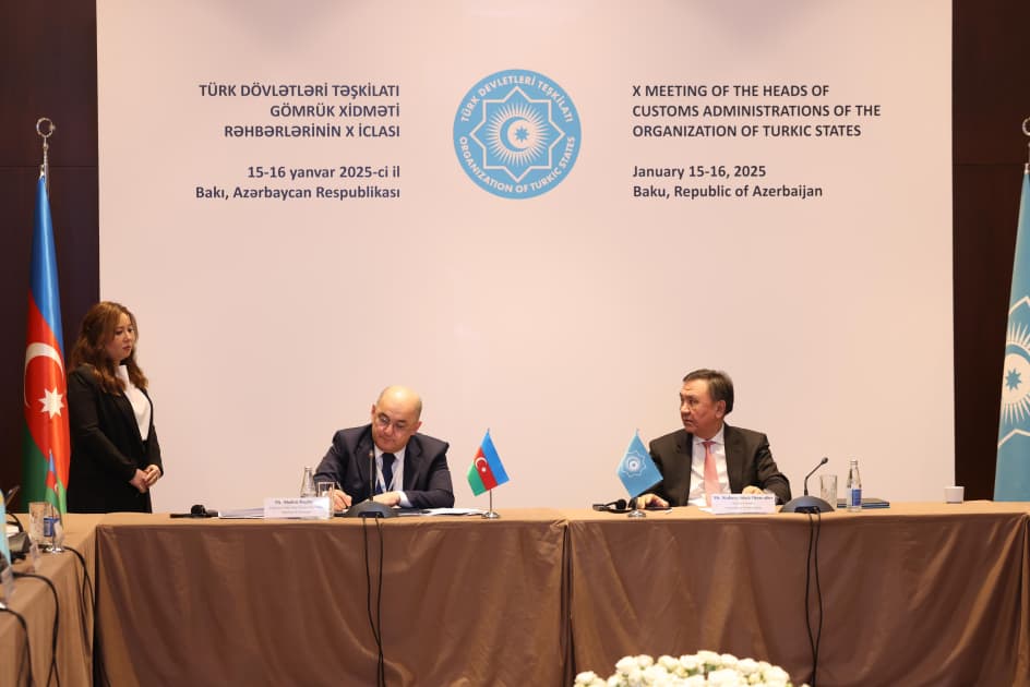 TDT iclasında gömrük əməkdaşlığına dair sazişlər imzalanıb