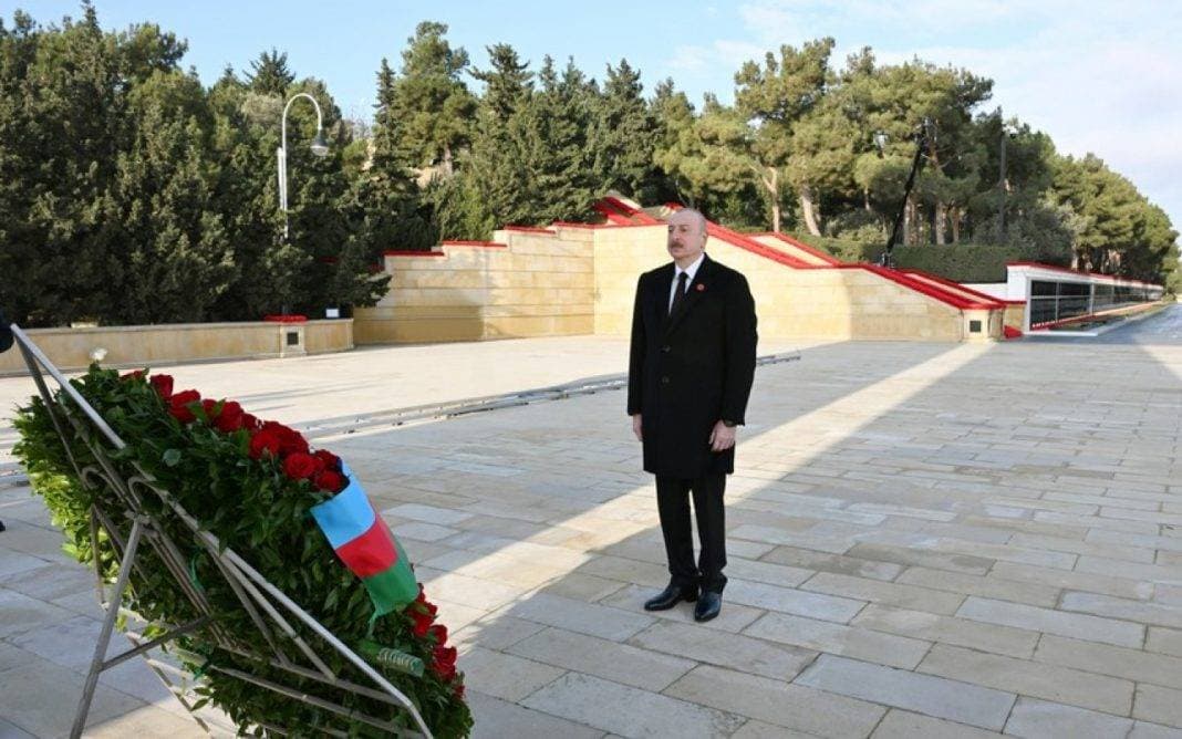 Prezident 20 Yanvar şəhidlərinin xatirəsini yad etdi