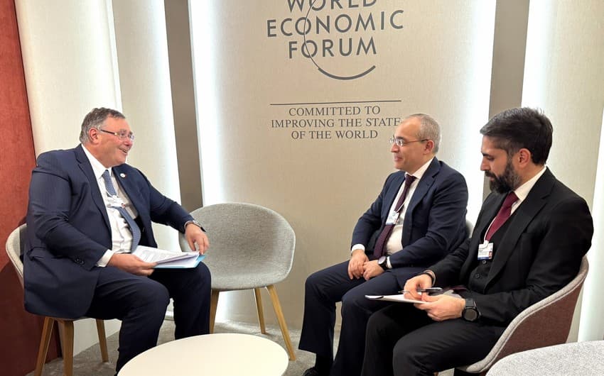 SOCAR və “TotalEnergies”: Davosda yeni enerji layihələri müzakirə olundu