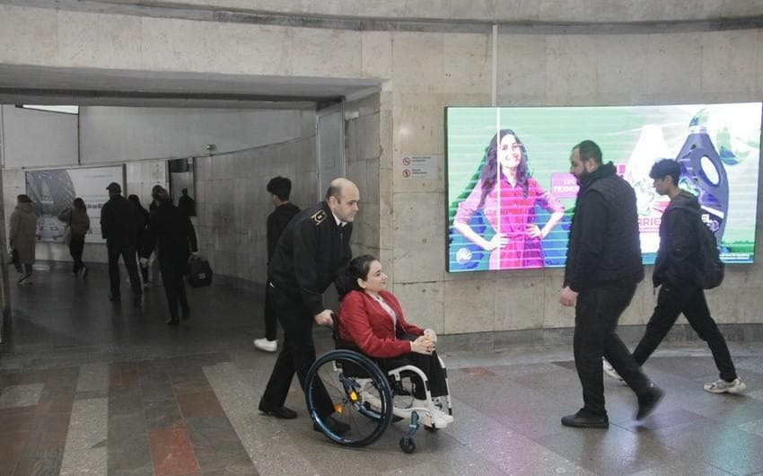“Əlçatan metro” layihəsindən istifadə artıb