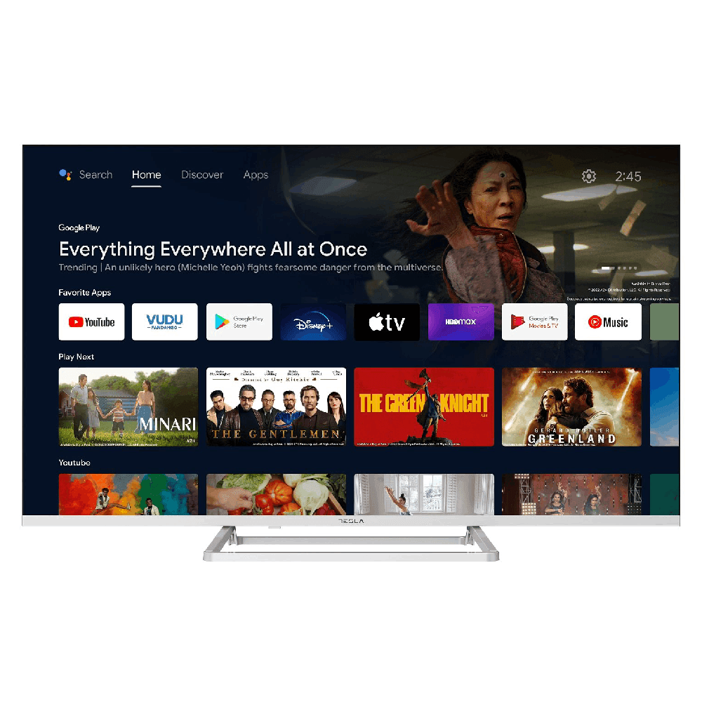 Tesla 43E635SUS – Google TV, Dolby Vision və səsli idarəetmə ilə yeni nəsil televizor