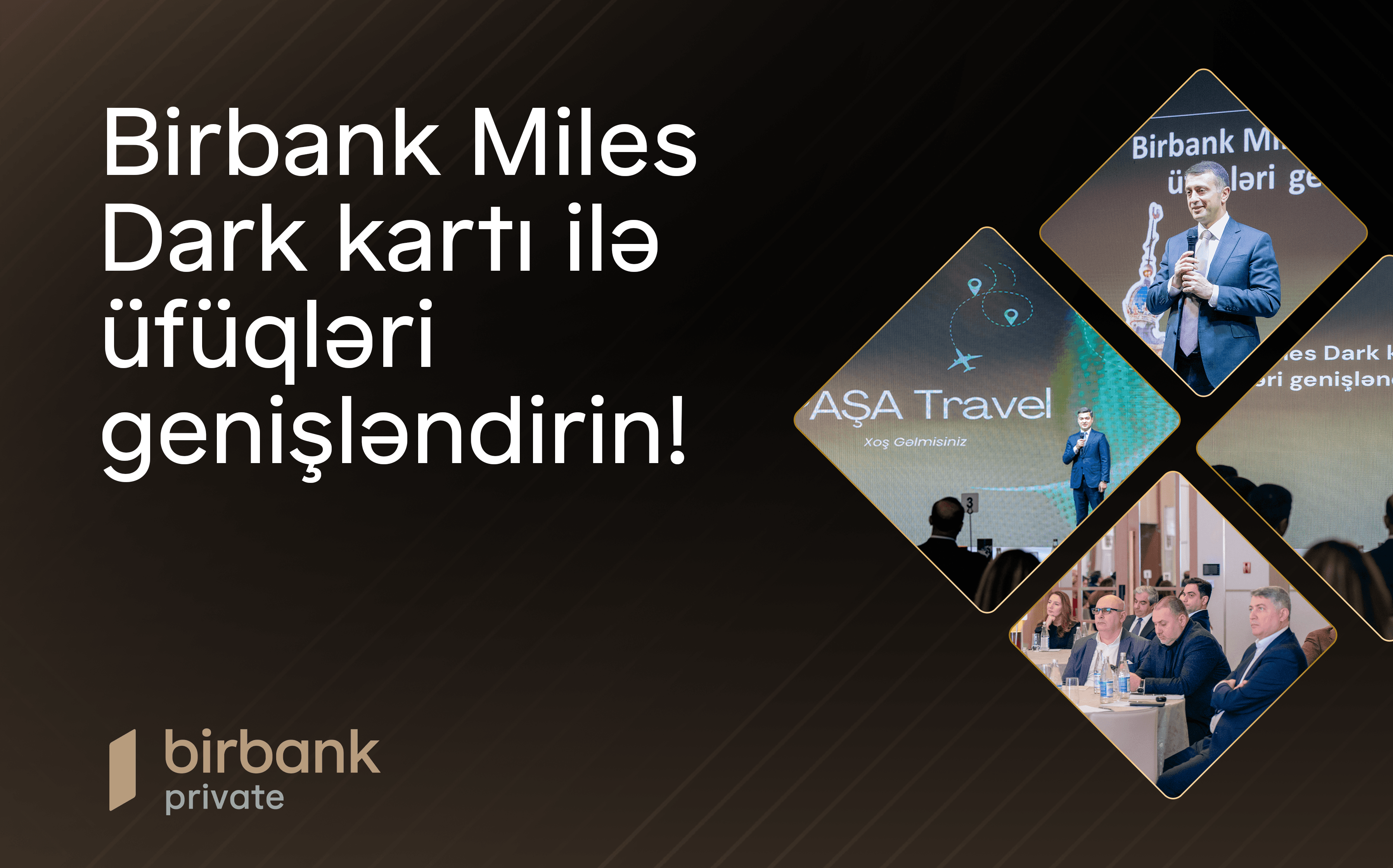 “Birbank Miles Dark Kartı ilə üfüqləri genişləndirin!”: indi səyahət daha rahat və sərfəlidir