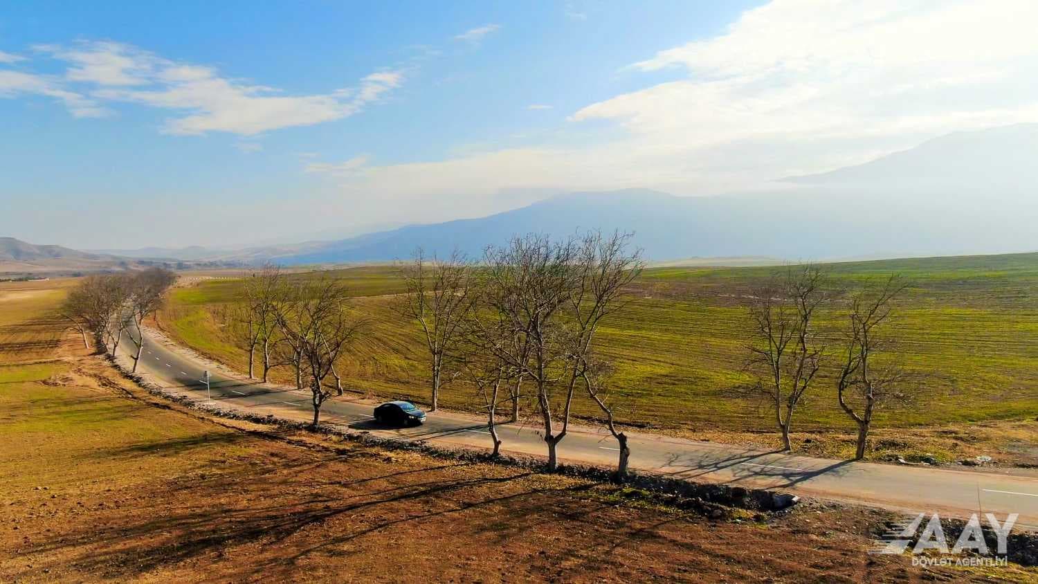 Göygöl rayonunda yolların tikinti-bərpası işləri
bitib