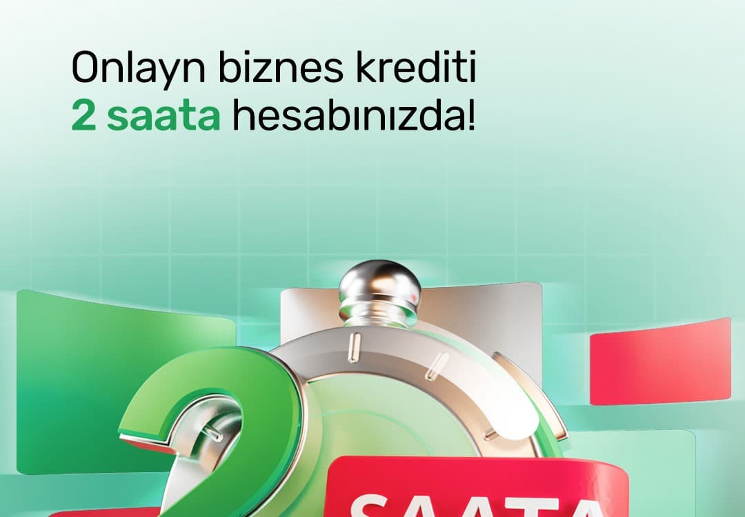 “PAŞA Bank”dan onlayn biznes krediti 2 saata hesabınızda!