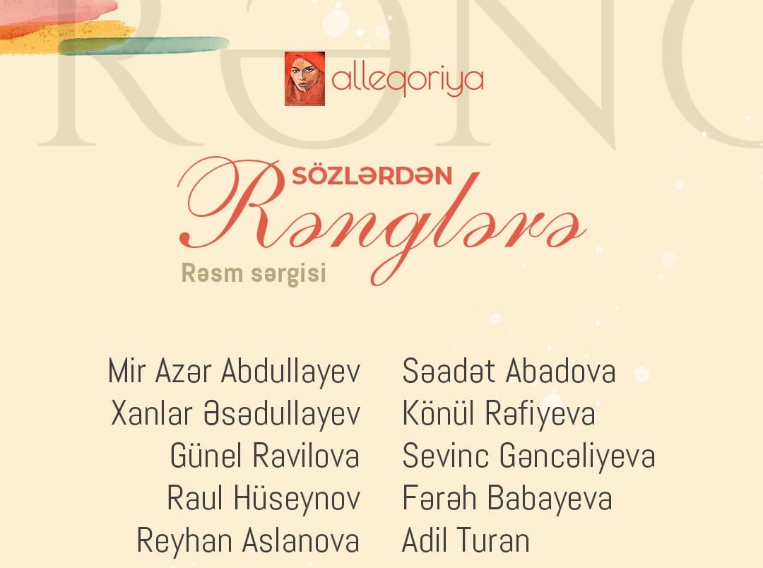 "Alleqoriya" incəsənəti insanlara yaxınlaşdırır: Yeni sərgi martın 6-da açılacaq