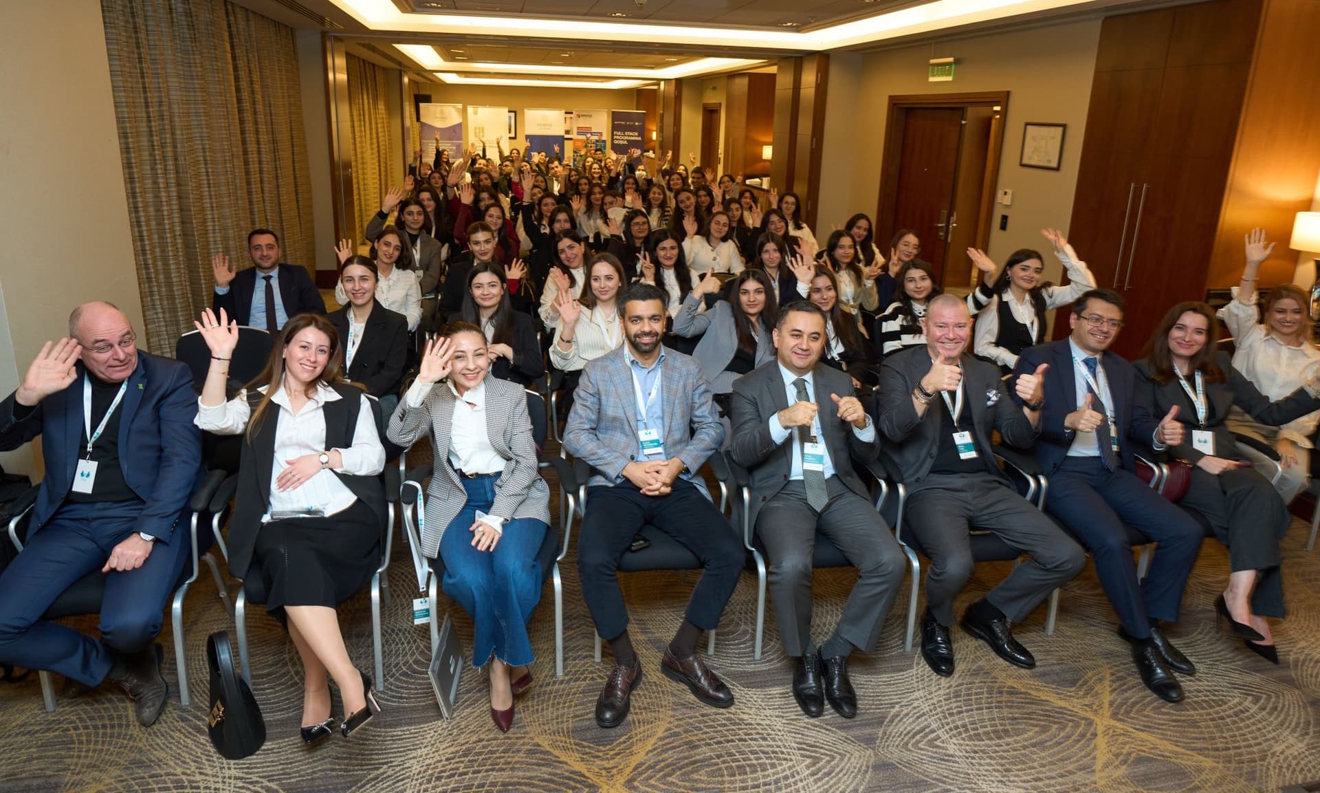 NEQSOL Holding Təhsilin İnkişafı Fondu ilə birlikdə "Parla" iştirakçıları üçün xüsusi tədbir keçirib