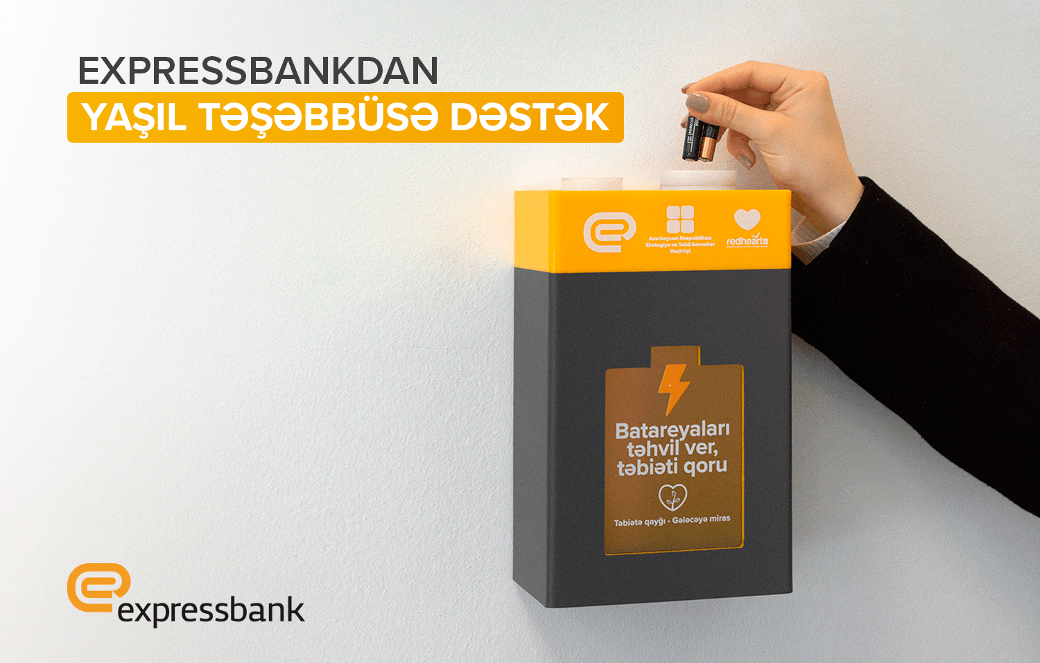 Expressbank-dan yaşıl təşəbbüsə dəstək