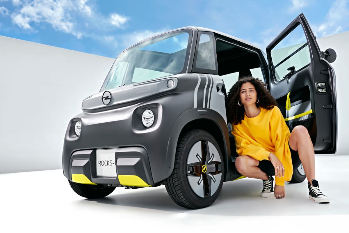 Opel Rocks Electric-in dizaynı yeniləndi