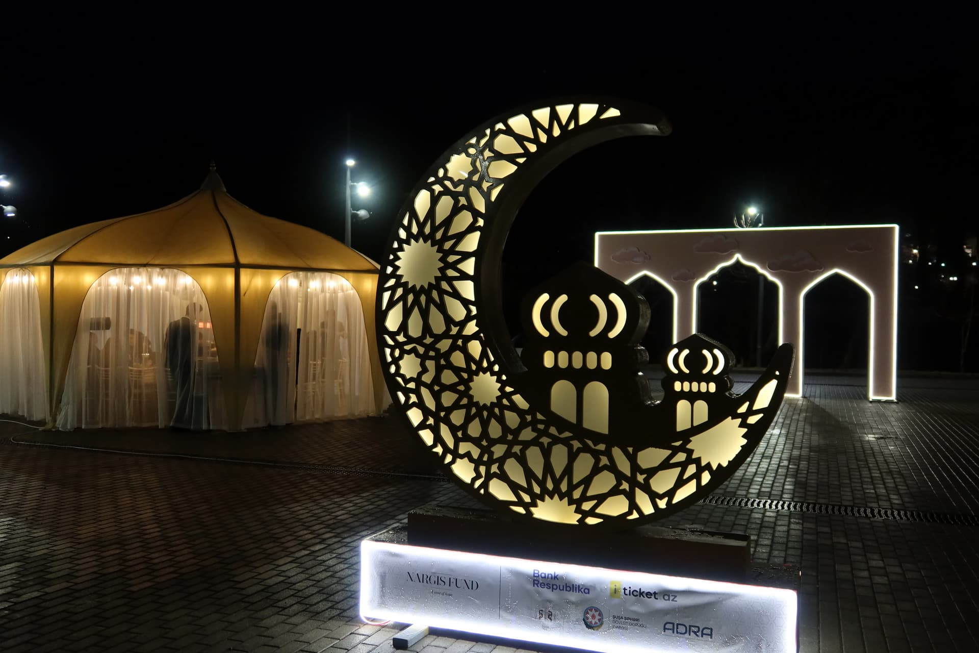Bank Respublika və Nargis Fondu Şuşada iftar süfrələri təşkil edib