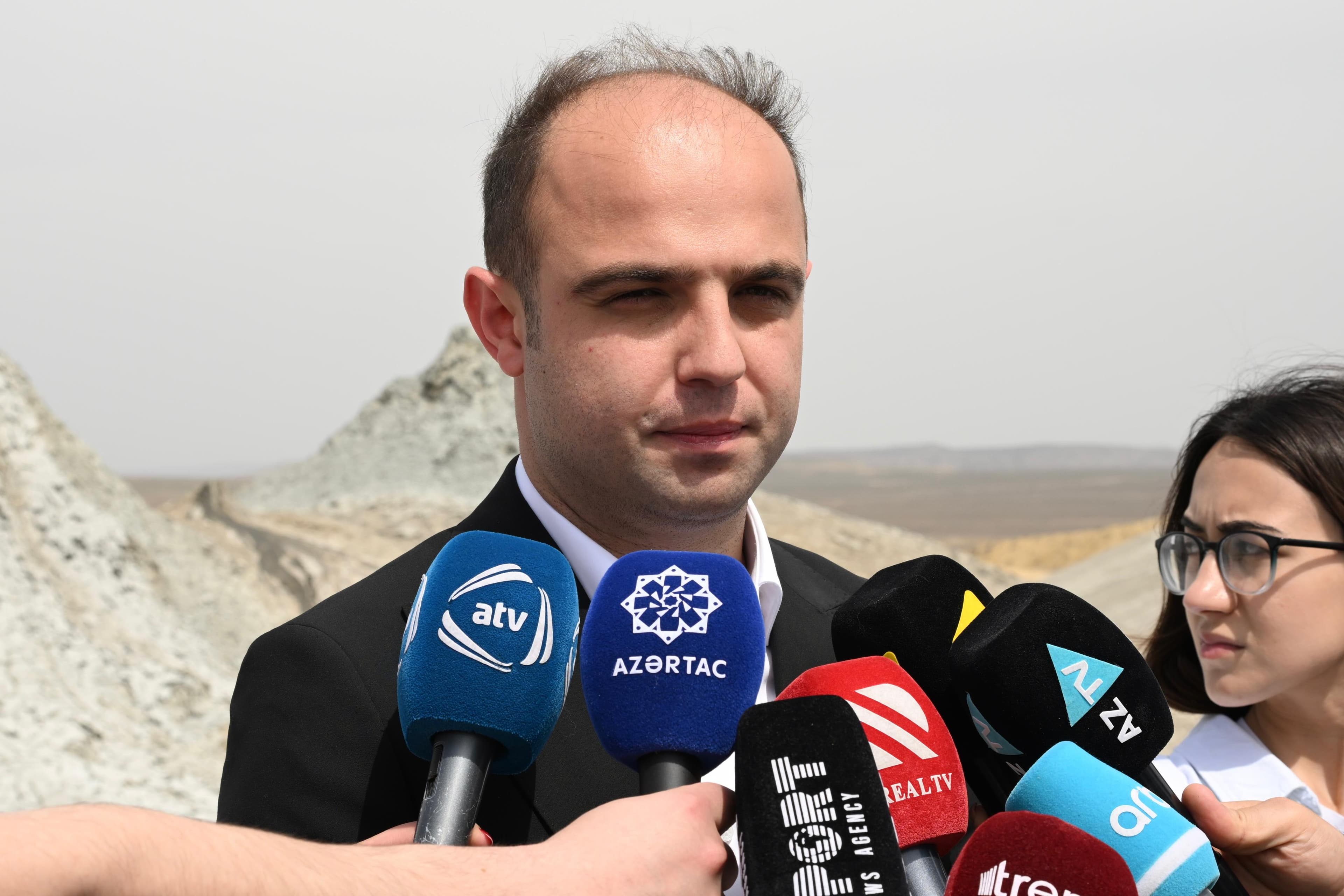Bu il palçıq vulkanları turizmi 73% artıb - Murad Ağabəyli