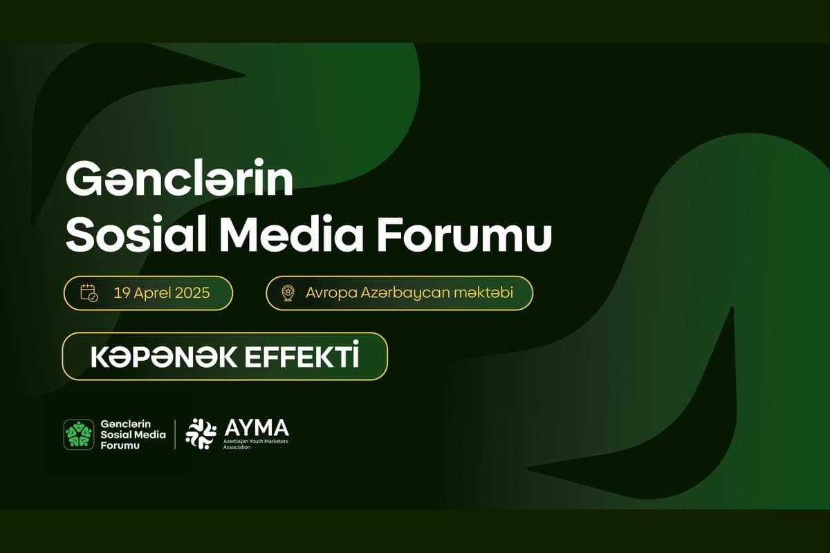 Gənclərin Sosial Media Forumu Azərbaycanda ikinci dəfə keçiriləcək