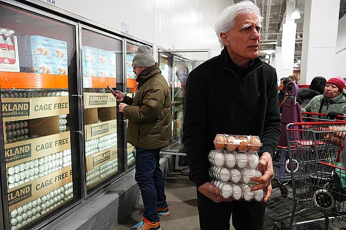 ABŞ-da yumurta qiymətləri mart ayında rekord həddə çatıb