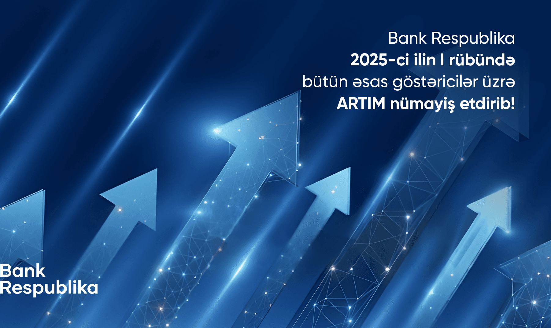 Bank Respublika I rübdə bütün əsas maliyyə göstəriciləri üzrə artım nümayiş etdirib