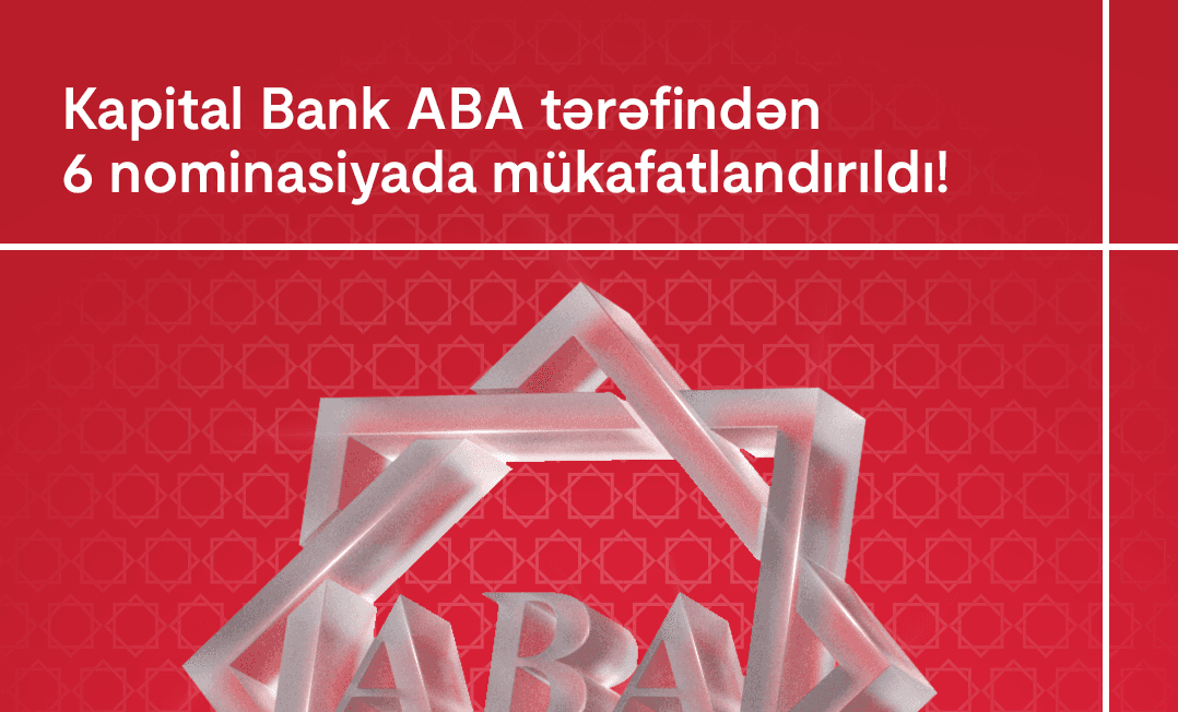 Kapital Bank
6 nominasiyada mükafatlandırıldı