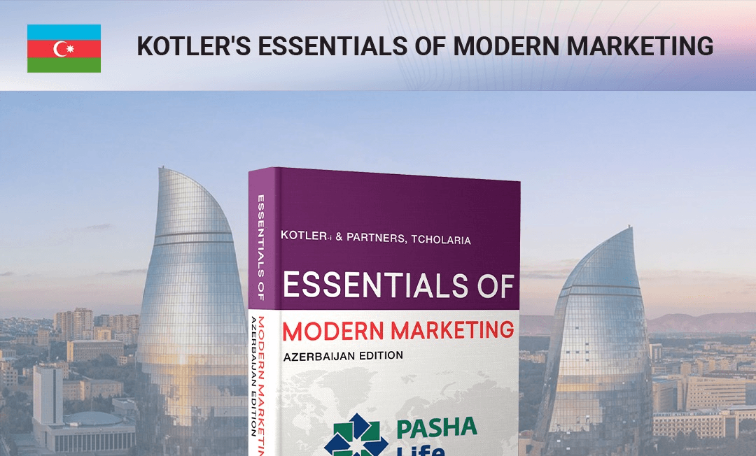 “PAŞA Həyat” Filip Kotlerin “Müasir Marketinqin Əsasları” kitabında