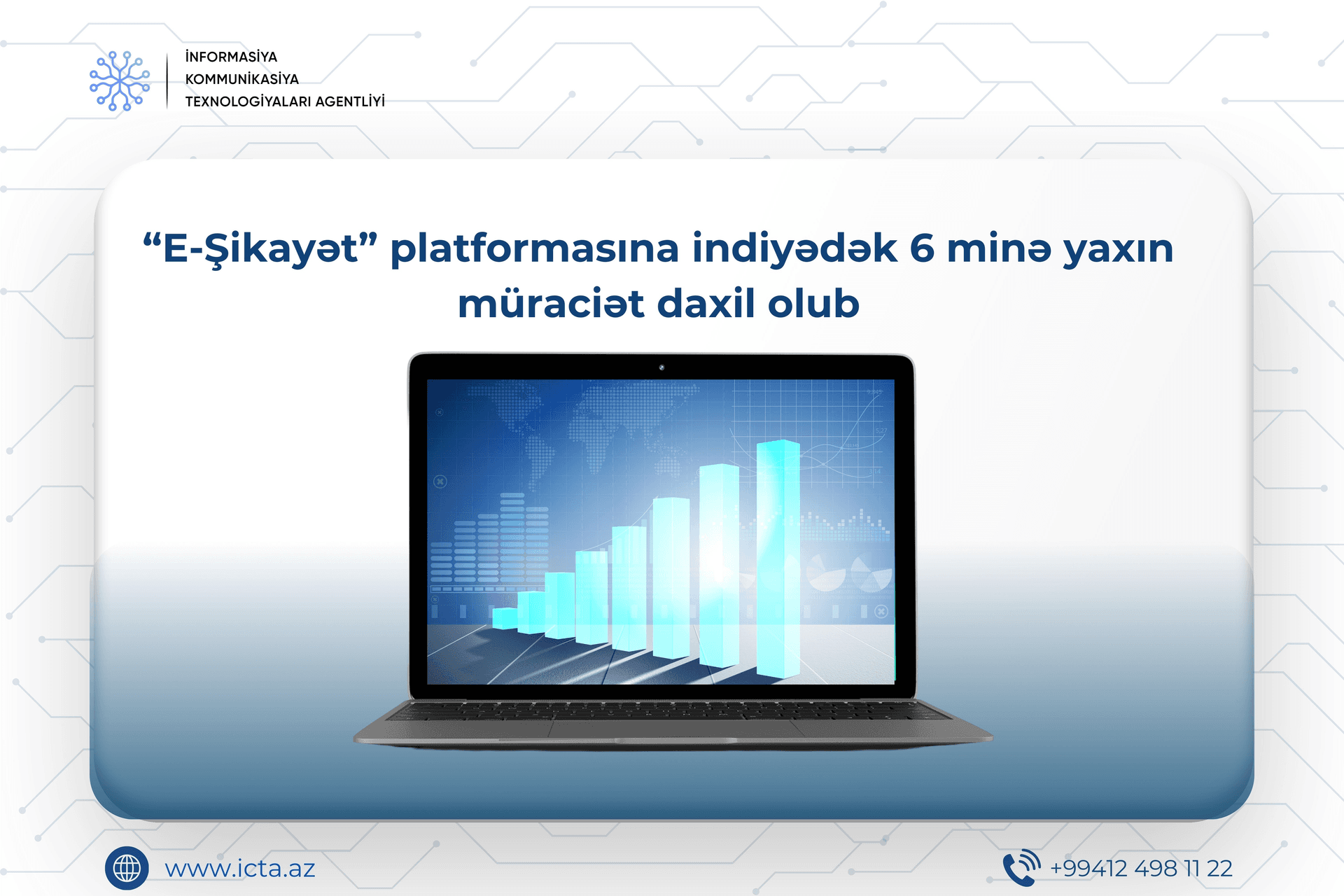 “E-Şikayət” platformasına
indiyədək 6 minə yaxın müraciət daxil olub
