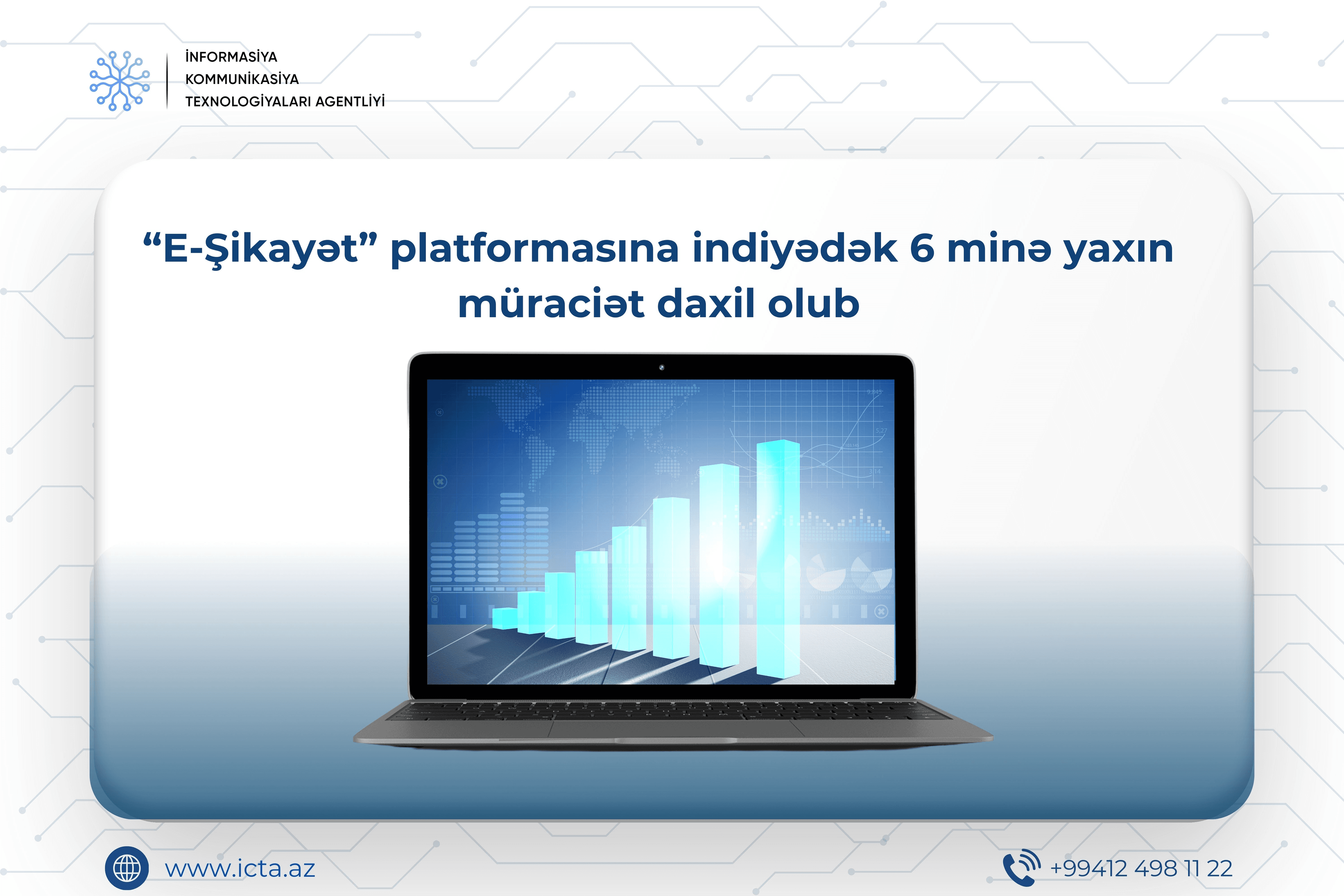 “E-Şikayət” platformasına
indiyədək 6 minə yaxın müraciət daxil olub