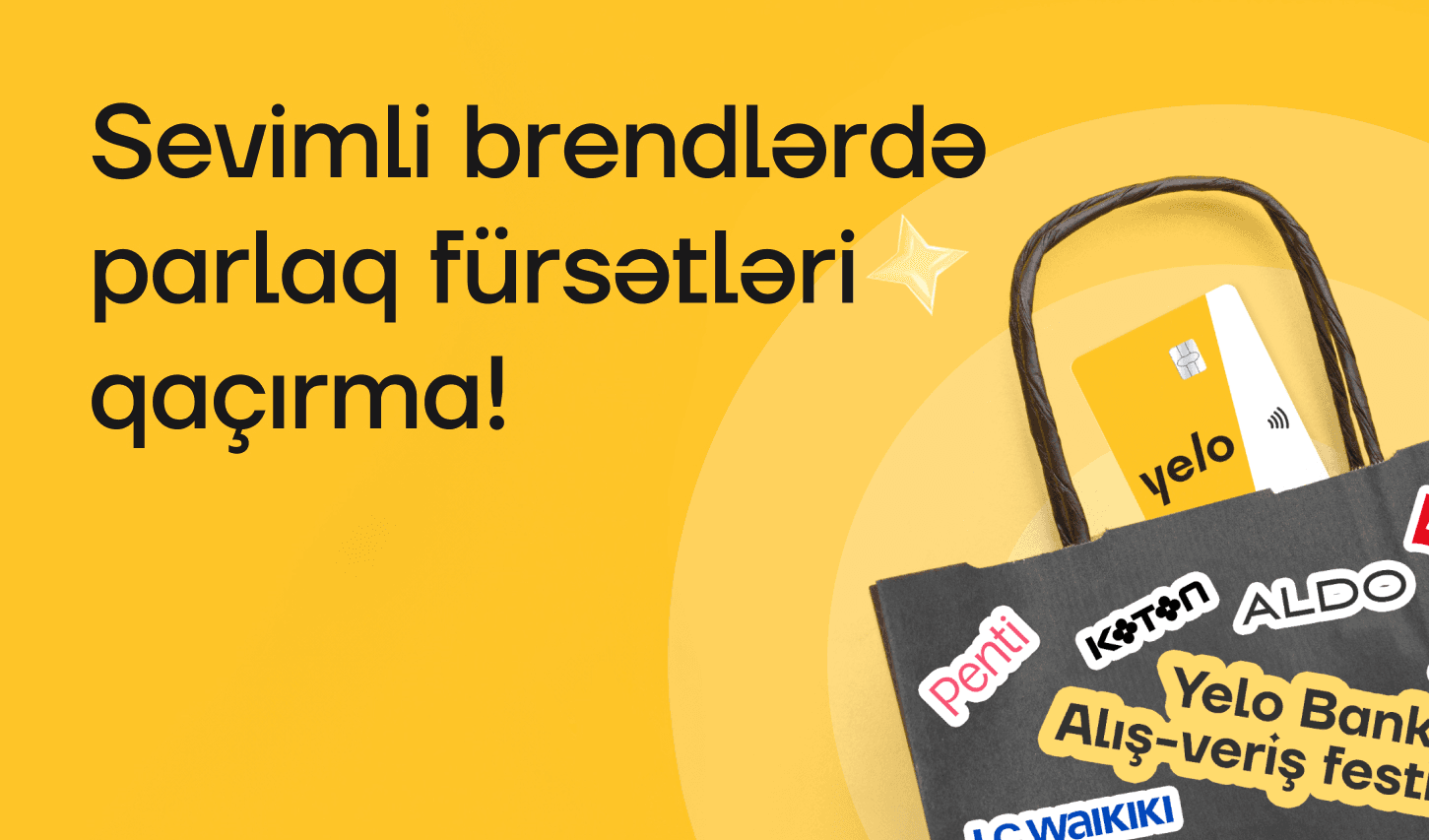 Yelo Bank alış-veriş festivalı davam edir!