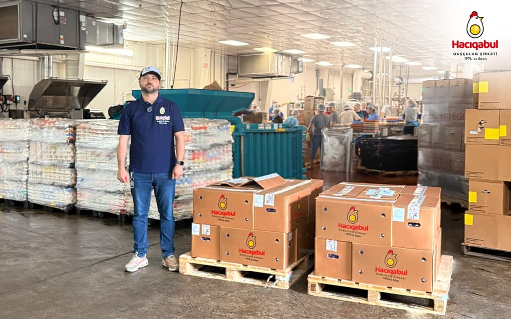 Hacıqabul yumurtaları ABŞ bazarında