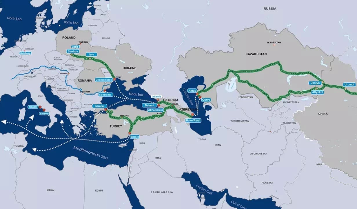 Yeni dəmir yolu marşrutu ilə 15 milyon ton yük daşınacaq: Azərbaycan və Türkiyəyə yeni imkanlar