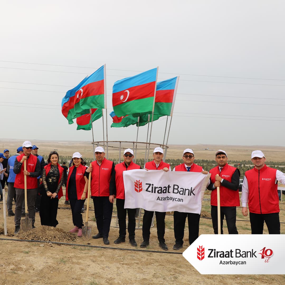 Ziraat Bank Azərbaycan ekoloji təşəbbüsə dəstək verdi