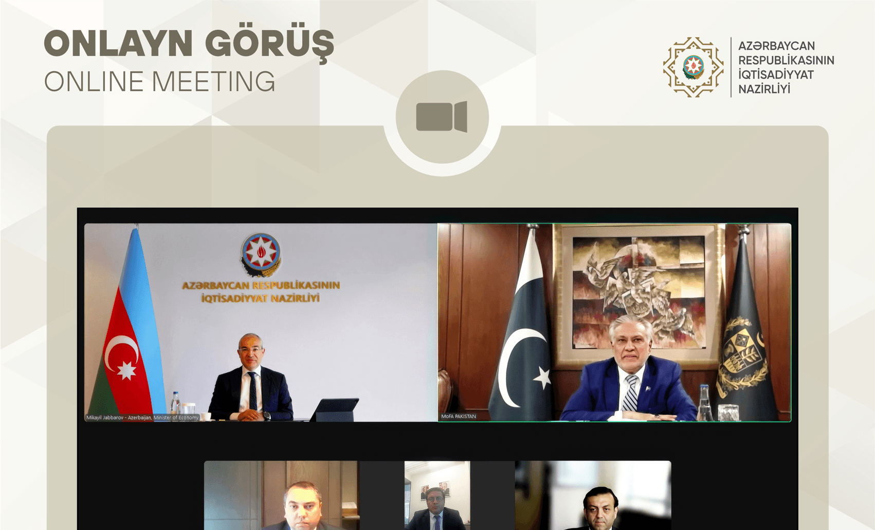 Azərbaycan və Pakistan iqtisadi əməkdaşlığı genişləndirmək niyyətindədir
