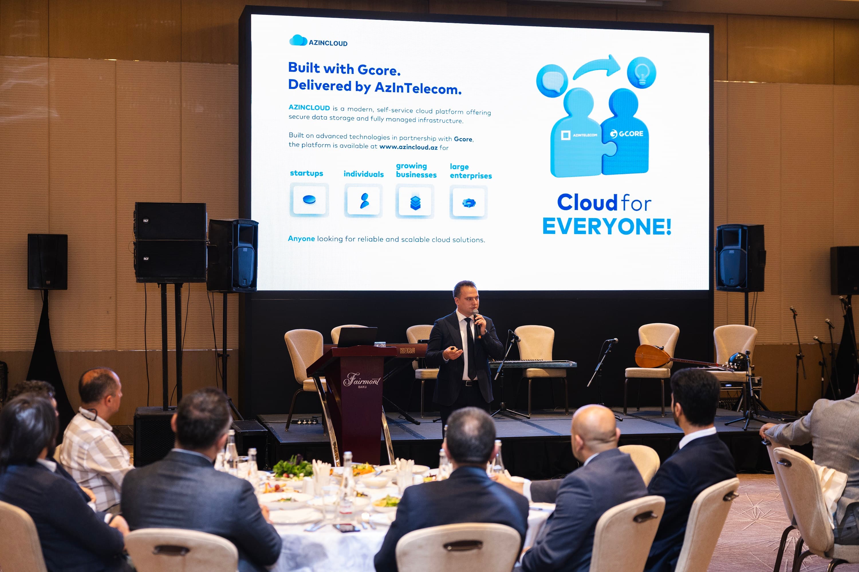 “AzInTelecom” “Gcore” şirkəti ilə birgə “AzInCloud” platformasını təqdim etdi