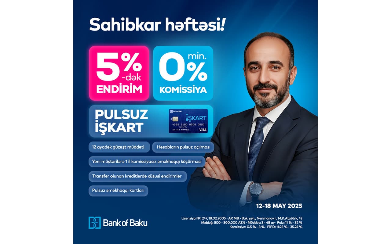 Bank of Baku-da “Sahibkar həftəsi” keçirilir