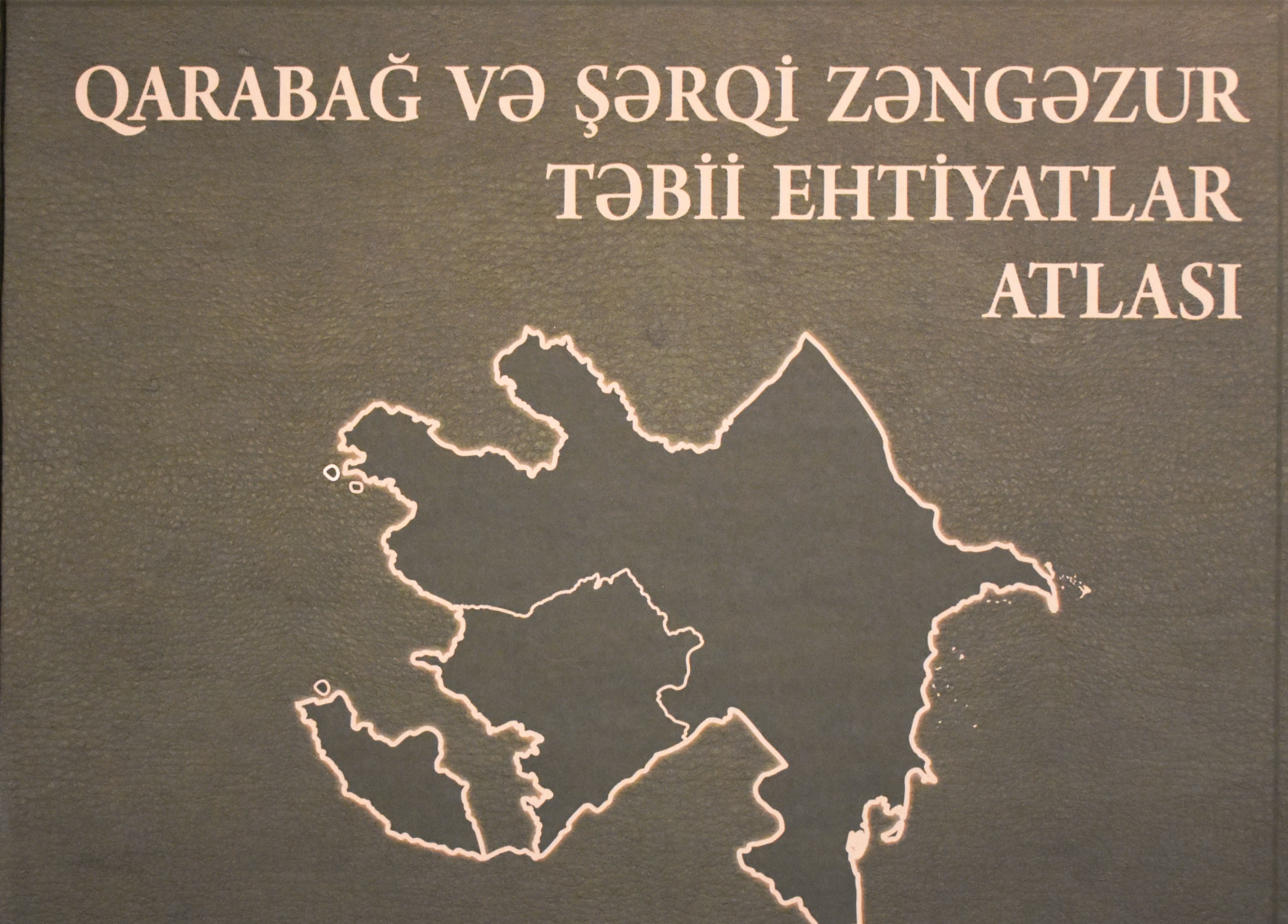 Qarabağ və Şərqi Zəngəzur Təbii Ehtiyatları Atlası təqdim olunub