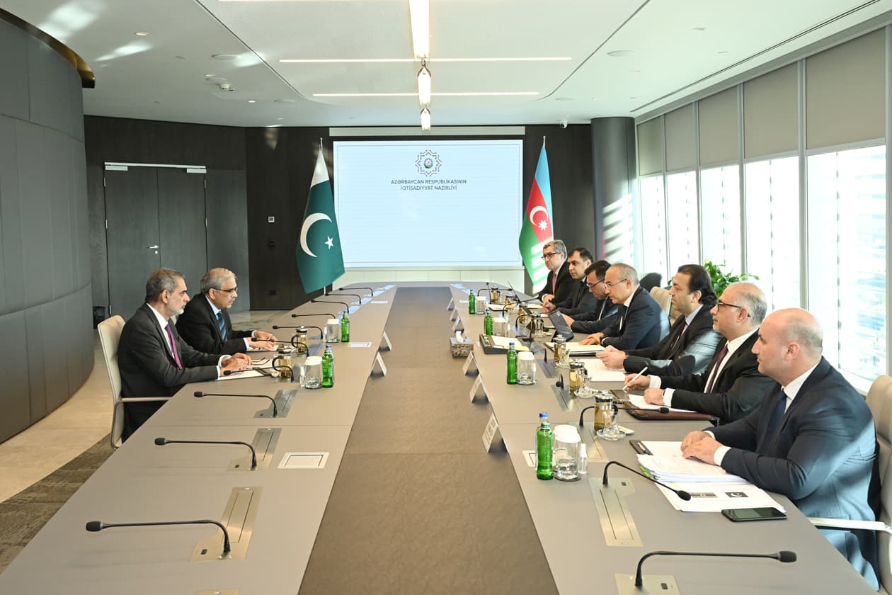 Pakistanla iqtisadi əməkdaşlıq məsələləri müzakirə olunub