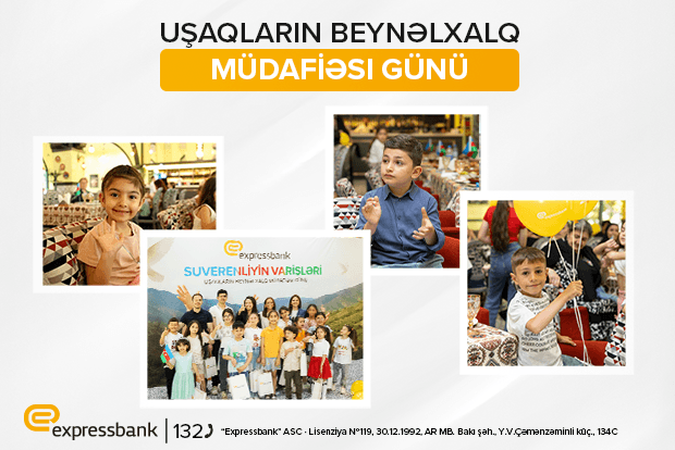 Expressbank Vətən Müharibəsi iştirakçılarının övladları üçün tədbir keçirdi