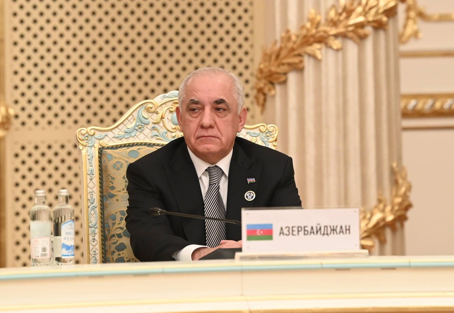 Əli Əsədov MDB Hökumət Başçıları Şurasının üzvlərinin Tacikistan Prezidenti ilə görüşündə iştirak edib