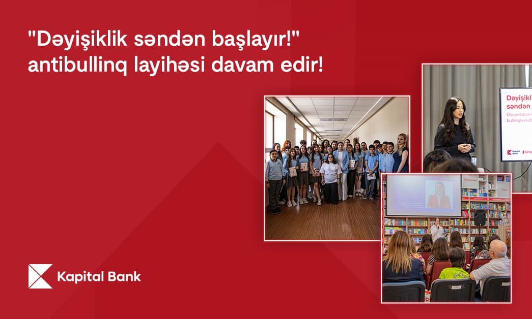 18 nömrəli tam orta məktəbdə bullinqə qarşı maarifləndirmə sessiyaları keçirildi