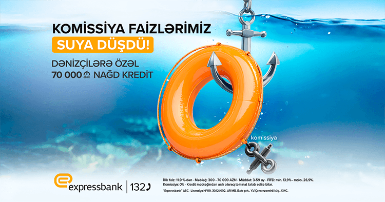 Dənizçilər üçün sərfəli kredit təklifi!