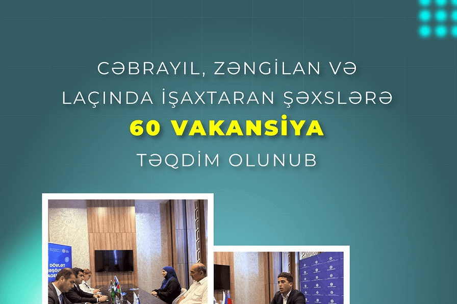 Cəbrayıl, Zəngilan və Laçında əmək yarmarkaları keçirilib