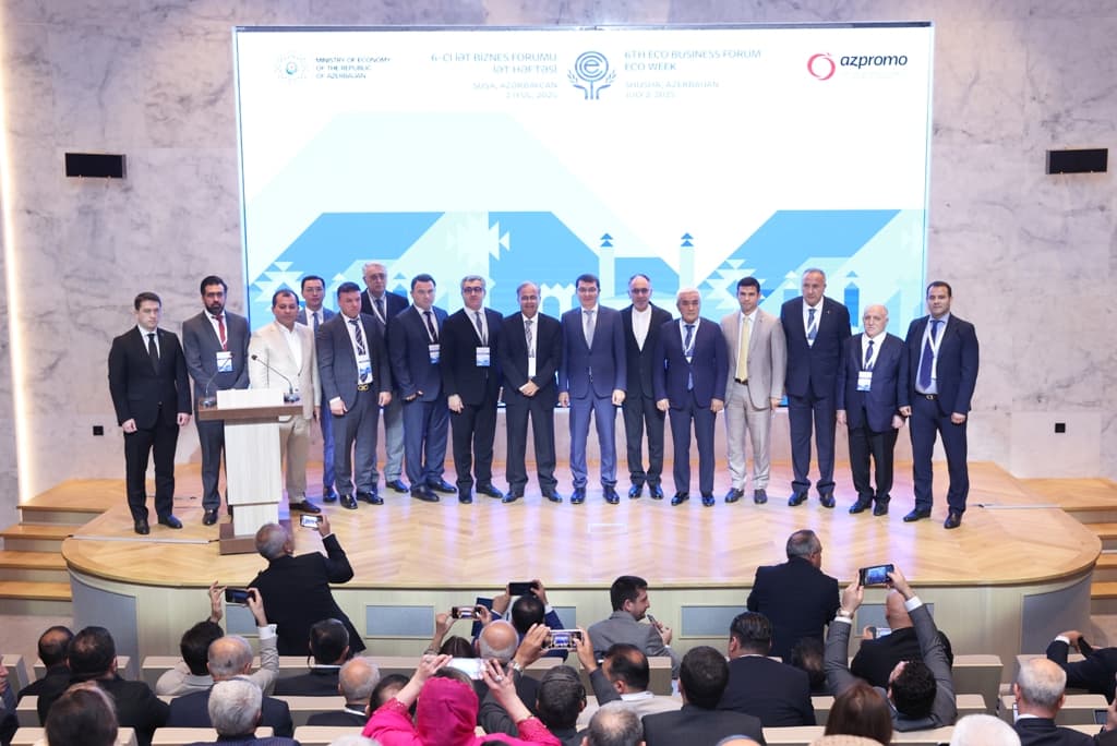Şuşada 6-cı İƏT biznes forumu keçirilib: İƏT ölkələri ilə ticarət dövriyyəsi 3,5 milyard dollara çatıb