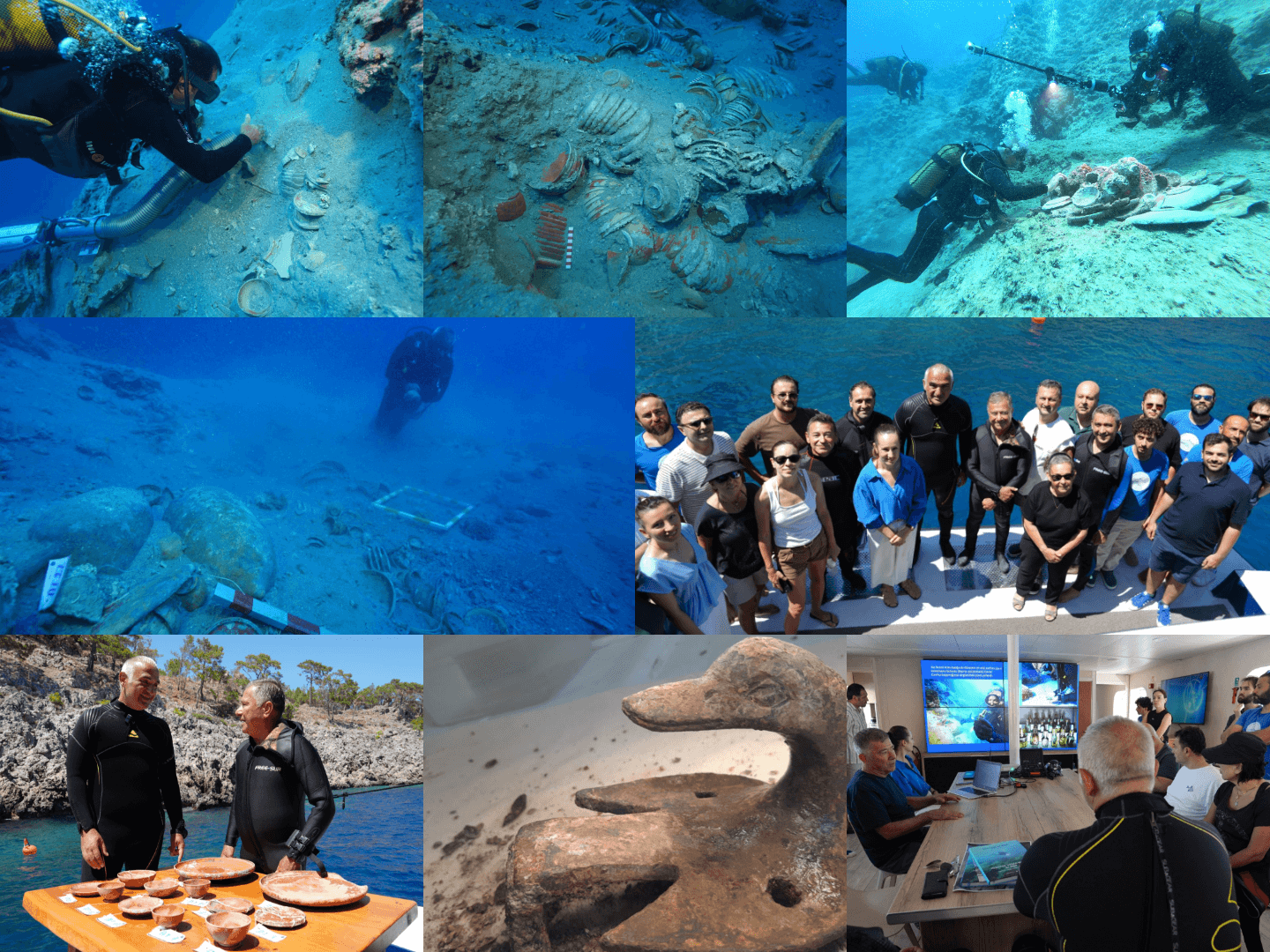 Türkiyə Antalyada əhəmiyyətli sualtı arxeoloji kəşfi açıqlayıb