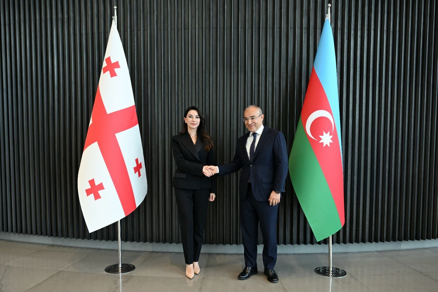 Gürcüstan nümayəndə heyəti ilə görüş keçirilib